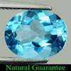 2.31 Ct. Good Natural Gemstone Swiss Blue Topaz Oval Shape 2.31 Ct. Good Natural Gemstone Swiss Blue Topaz Oval Shape