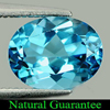 2.29 Ct. Good Cutting Natural Gem Swiss Blue Topaz Oval Shape 2.29 Ct. Good Cutting Natural Gem Swiss Blue Topaz Oval Shape