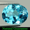 Calibrate Size 2.30 Ct. Oval Natural Gem Swiss Blue Topaz Brazil