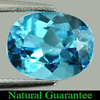 Nice Natural Gem 2.38 Ct. Oval Shape Swiss Blue Topaz From Brazil