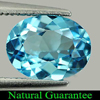 2.01 Ct. Beautiful Natural Gem Swiss Blue Topaz Oval Shape