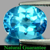2.32 Ct. Oval Shape Natural Gem Swiss Blue Topaz Brazil