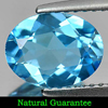 1.77 Ct. Good Cutting Oval Natural Gem Swiss Blue Topaz Brazil