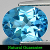 Good Gemstone 2.25 Ct. Oval Shape Natural Swiss Blue Topaz Brazil