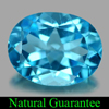 2.00 Ct. Calibrate Size Oval Natural Gem Swiss Blue Topaz Brazil 2.00 Ct. Calibrate Size Oval Natural Gem Swiss Blue Topaz Brazil