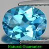 2.20 Ct. Beauteous Oval Natural Gemstone Swiss Blue Topaz Brazil
