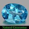 2.13 Ct. Goos Color Oval Natural Gemstone Swiss Blue Topaz Brazil