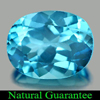 2.42 Ct. Delightful Natural Gem Swiss Blue Topaz Oval Shape