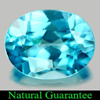 Natural Gemstone 2.18 Ct. Oval Shape Swiss Blue Topaz Good Color