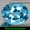 2.35 Ct. Beauteous Gem Oval Natural Swiss Blue Topaz From Brazil