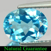 2.19 Ct. Charming Oval Natural Gemstone Swiss Blue Topaz Brazil