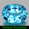 2.36 Ct. Beautiful Oval Natural Gemstone Swiss Blue Topaz Brazil