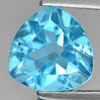 2.67 Ct. Trilliant Natural Gem Swiss Blue Topaz Size 9 x 9 x 5 Mm.