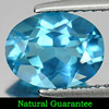 2.01 Ct. Charming Oval Natural Gem Swiss Blue Topaz From Brazil