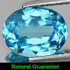 2.76 Ct. Attractive Oval Natural Gem Swiss Blue Topaz From Brazil