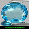 1.72 Ct. Delightful Oval Natural Gem Swiss Blue Topaz From Brazil
