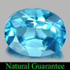 2.38 Ct. Alluring Oval Natural Gemstone Swiss Blue Topaz From Brazil