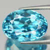 Swiss Blue Topaz 17.59 Ct. Clean Oval 17.2 x 12.3 Mm. Natural Gemstone Brazil