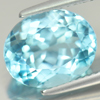 5.83 Ct. Good Color Natural Gem Oval Shape Blue Topaz Brazil