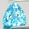 Natural Blue Topaz Gemstones 5.26 Ct. Trilliant Shape 11 x 11 Mm. Natural Blue Topaz Gemstones 5.26 Ct. Trilliant Shape 11 x 11 Mm.