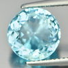 4.86 Ct. Good Cutting Natural Gem Round Shape Blue Topaz Brazil