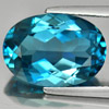 London Blue 7.76 Ct. Topaz 14 x 10 x 6.8 Mm. Oval Shape Natural Gemstone Brazil