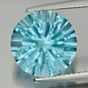 Blue Topaz 8.05 Ct. Clean Round Shape Size 11.8 Mm. Natural Gemstone From Brazil