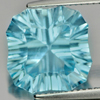 Blue Topaz 9.00 Ct. Clean Fancy Shape 12.2 x 12.1 Mm. Natural Gemstone Brazil