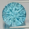 Blue Topaz 18.40 Ct. Clean Round Shape Size 16 Mm. Natural Gemstone From Brazil