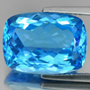 Swiss Blue Topaz 11.33 Ct. Cushion Shape 15.2 x 11 x 7.3 Mm. Natural Gemstone