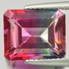 Emerald Envy Pure Pink Topaz 5.61 Ct. VVS Octagon Shape Natural Gemstone Brazil