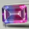 Pure Pink Sky Blue Bi Color Topaz 9.47 Ct. Clean Octagon 14.1 x 10.1 Mm. Natural