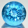 14.77 Ct. Cornflower Cut Natural Gemstone Clean Swiss Blue Topaz From Brazil