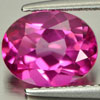 Pink Topaz 3.21 Ct. Clean Oval Shape 10 x 7.9 Mm. Natural Gemstone From Brazil