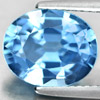 3.81 Ct. Dazzling Oval Natural Blue Topaz Gemstone From Brazil
