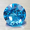 Natural Swiss Blue Topaz 3.46 Ct. VVS Round Shape 9 Mm. Gemstone