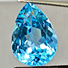 Natural Swiss Blue Topaz 20.60 Ct. Pear Shape 19.9 x 14.3 Mm Gemstone