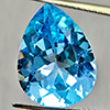 Natural Swiss Blue Topaz 8.53 Ct. Pear Shape 16 x 12.1 Mm Gemstone