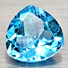 Natural Swiss Blue Topaz 2.72 Ct. Trilliant Shape 8.8 Mm Gemstones From Brazil