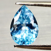 Natural Swiss Blue Topaz 2.26 Ct. Pear Shape 10.1 x 7.1 Mm Gemstone From Brazil