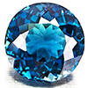 Natural London Blue Topaz 4.51 Ct. Round Shape 9.6 Mm Gemstone From Brazil