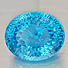 Natural Baby Blue Color Topaz 35.27 Ct. Oval Concave Cut 20 x 16.6 Mm Gemstone Natural Baby Blue Color Topaz 35.27 Ct. Oval Concave Cut 20 x 16.6 Mm Gemstone