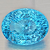 Natural Baby Blue Color Topaz 35.33 Ct. Oval Concave Cut 21 x 16.6 Mm Gemstone Natural Baby Blue Color Topaz 35.33 Ct. Oval Concave Cut 21 x 16.6 Mm Gemstone