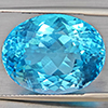 Natural Baby Blue Color Topaz 30.03 Ct. Oval Shape 20 x 15.8 Mm Gemstone