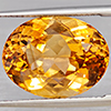 Natural Imperial Topaz 14.96 Ct. Oval Shape 16.4 x 12.5 Mm Gemstone From Brazil