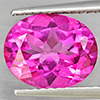 Natural Pink Topaz 3.30 Ct. Oval Shape 10 x 8 Mm Gemstone From Brazil