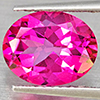 Natural Pink Topaz 3.16 Ct. Oval Shape 10 x 8 Mm Gemstone From Brazil