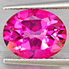 Natural Pink Topaz 3.00 Ct. Oval Shape 10 x 8 Mm Gemstone From Brazil