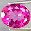 Natural Pink Topaz 2.59 Ct. Oval Shape 10 x 8 Mm Gemstone From Brazil