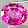 Natural Pink Topaz 2.88 Ct. Oval Shape 10 x 8 Mm Gemstone From Brazil